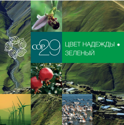 COP29 - Цвет надежды - Зеленый